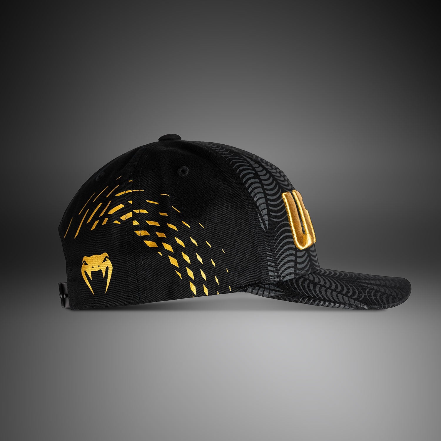 UFC Zenith by Venum Authentic Fight Night Cap - Black/Gold Personalized