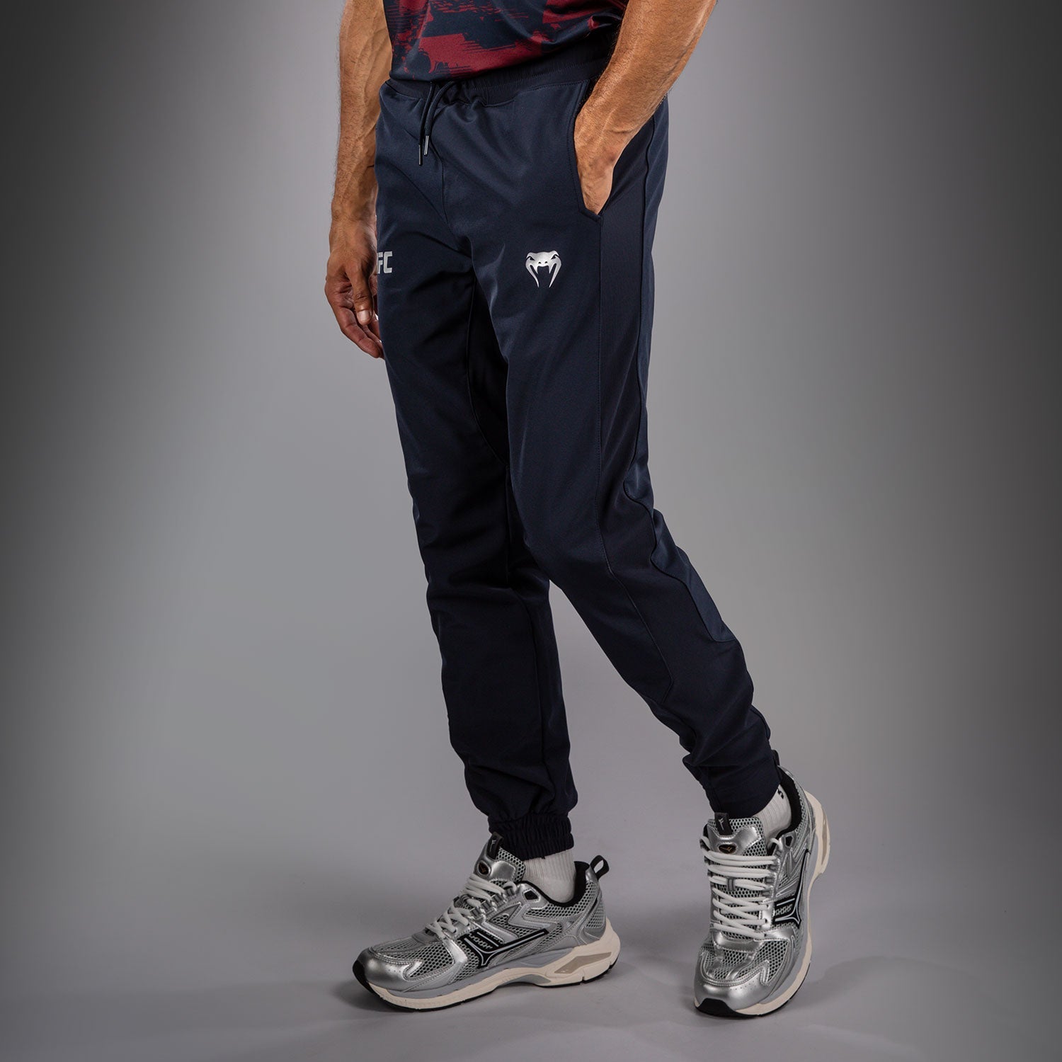 Men's UFC Zenith by Venum Navy Blue Authentic Fight Week Pant  product-type_Jogging Pants Venum