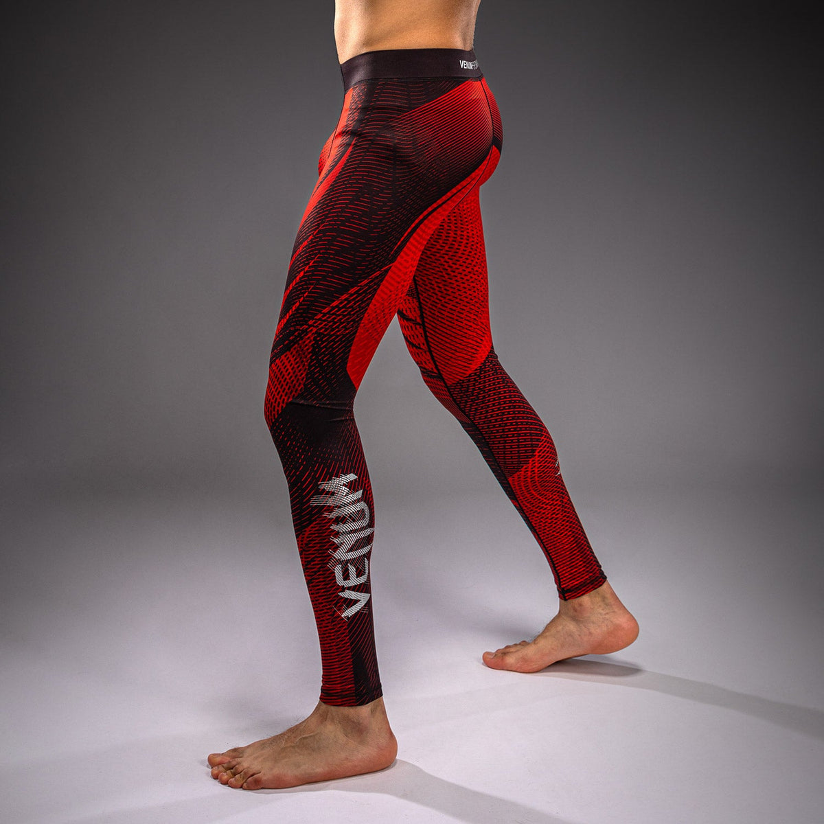Venum Galactic 3.0 Spats - Red/Silver  product-type_Compression Pants Venum
