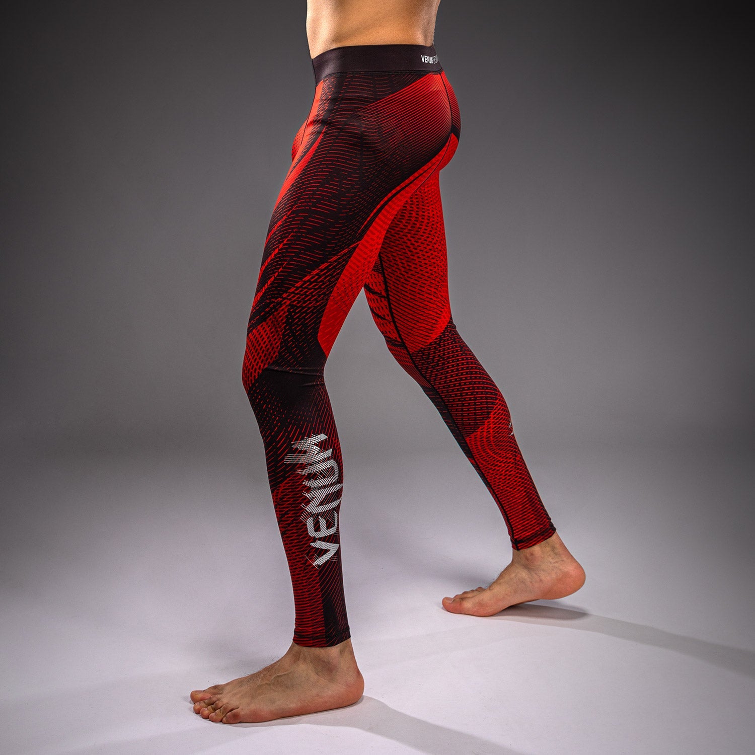 Venum Galactic 3.0 Spats - Red/Silver  product-type_Compression Pants Venum