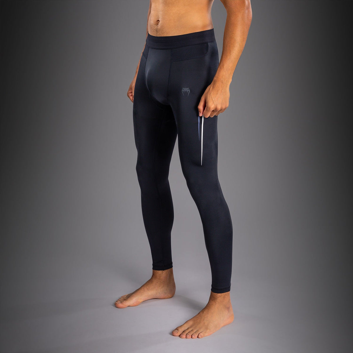 Venum G-Core Spats - Navy Blue/White  product-type_Compression Pants Venum