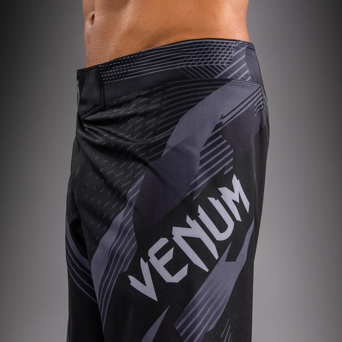 Venum No-Gi 6.0 Fight Shorts - Black/Grey  product-type_MMA Shorts Venum