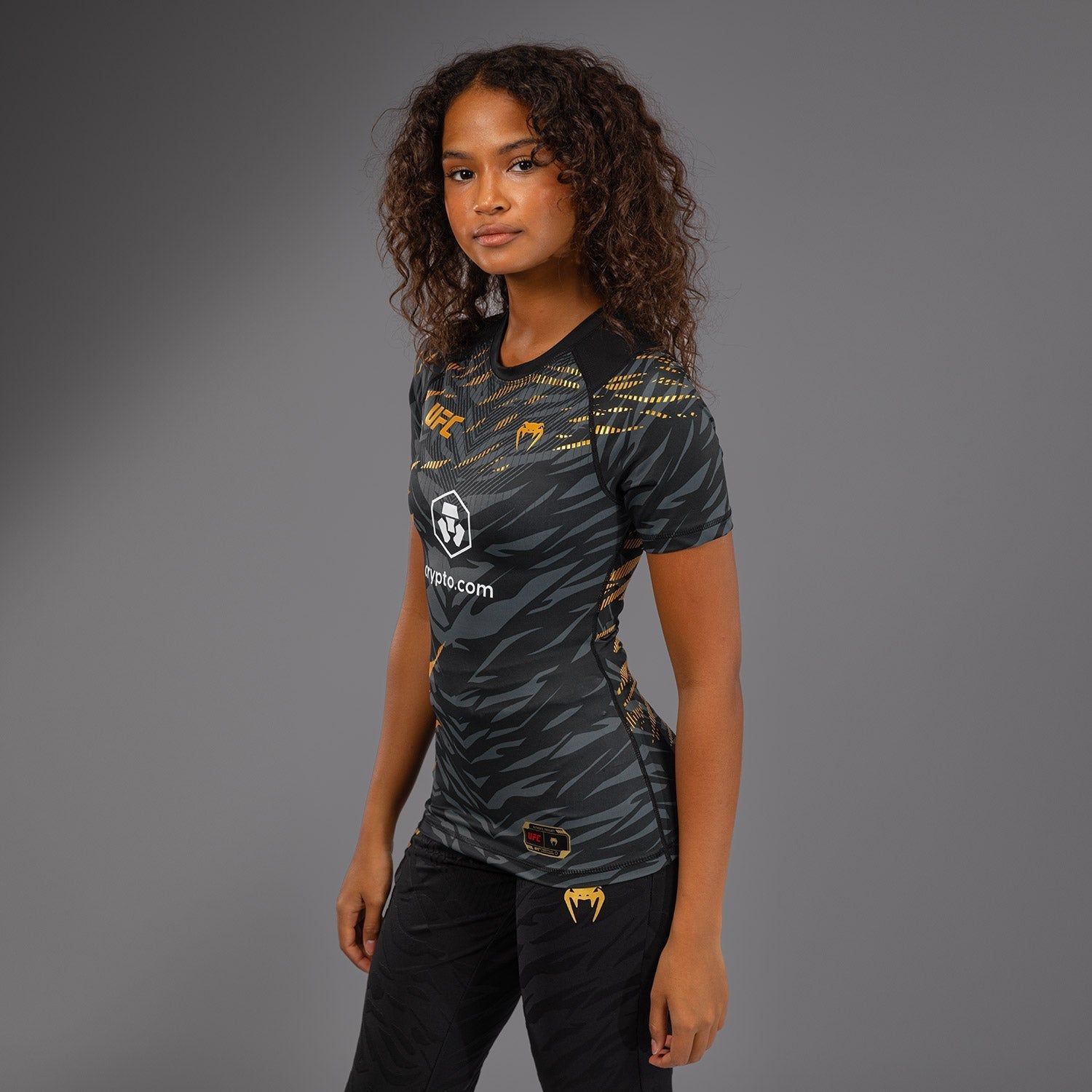 UFC Fusion by Venum Authentic Fight Night Women's Performance Short Sleeve Rashguard