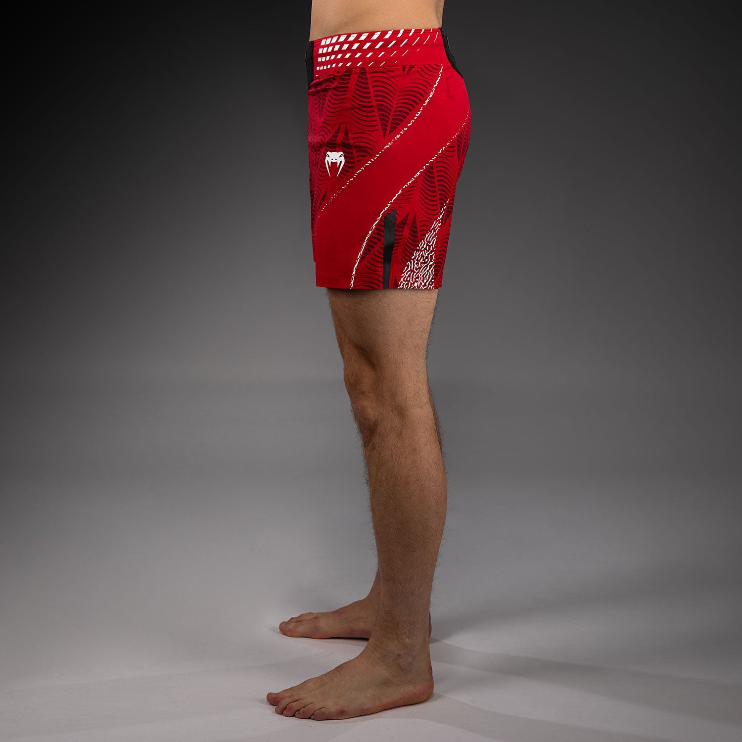 Men's UFC Zenith by Venum Red Authentic Fight Night Short Fit Fight Short Personalized