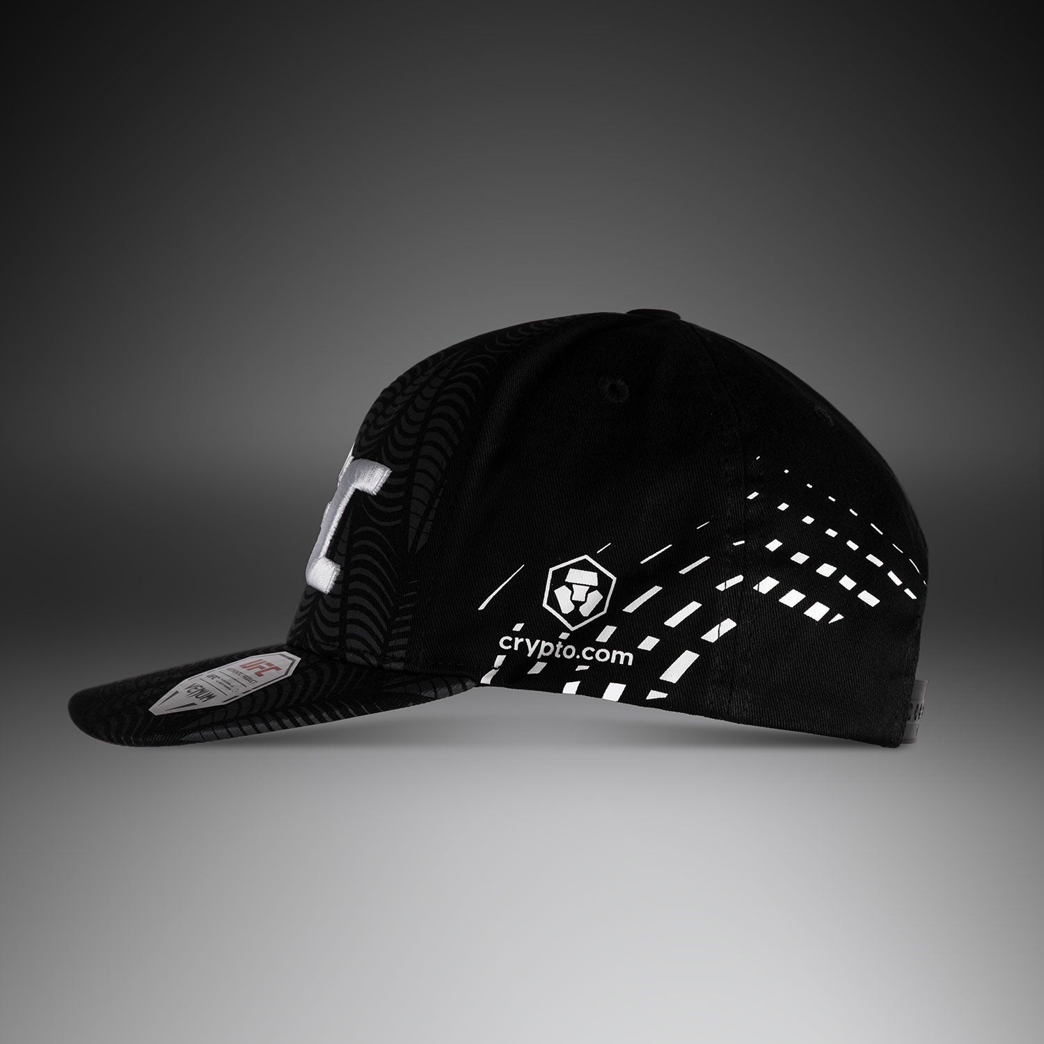 UFC Zenith by Venum Authentic Fight Night Cap - Black/White Personalized