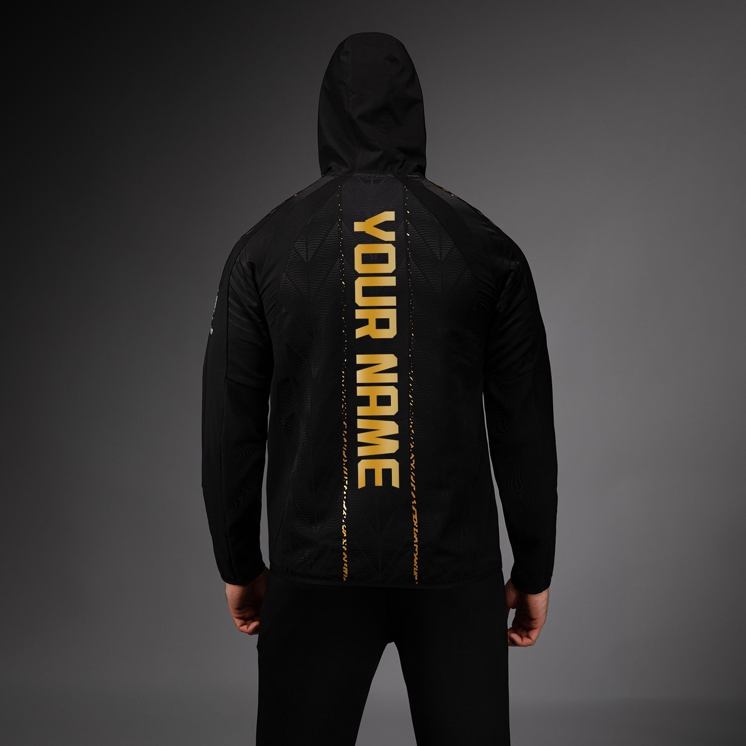 Men's UFC Zenith by Venum Champion Authentic Fight Night Walkout Hoodie Personalized