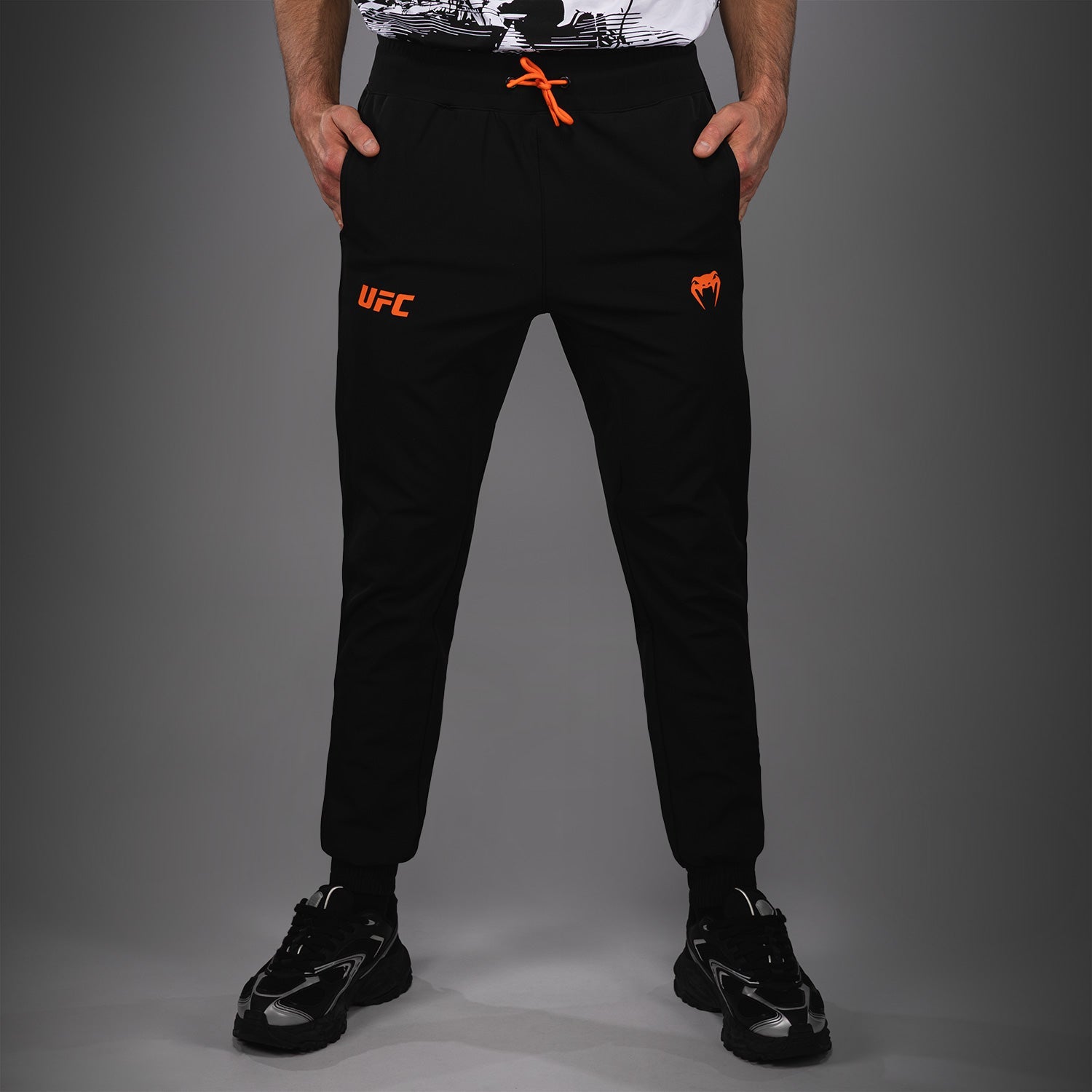 Men's UFC Zenith by Venum Black Authentic Fight Week Pant  product-type_Jogging Pants Venum