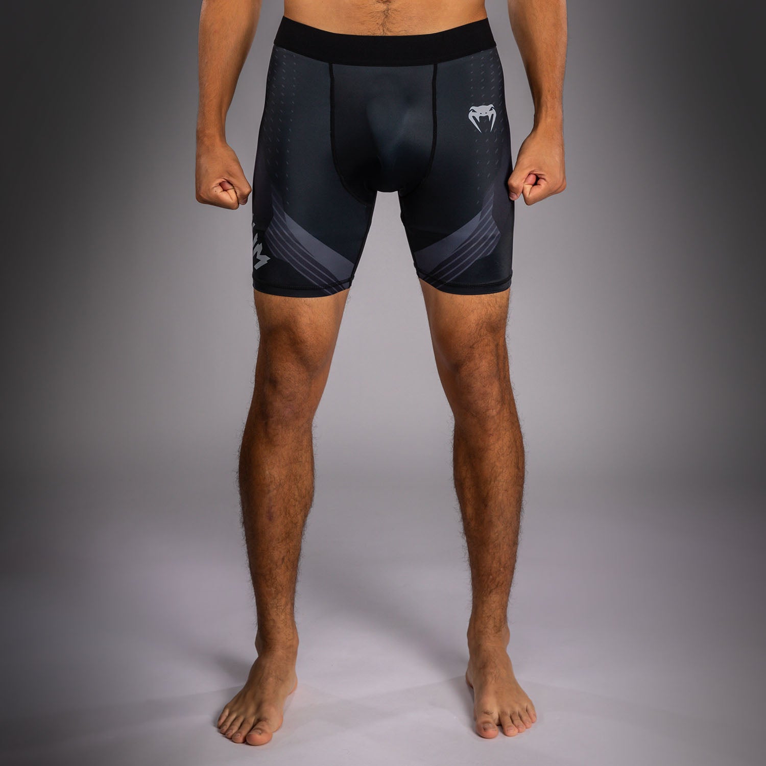 Venum No-Gi 6.0 Vale Tudo Shorts - Black/Grey  product-type_Compression shorts Venum