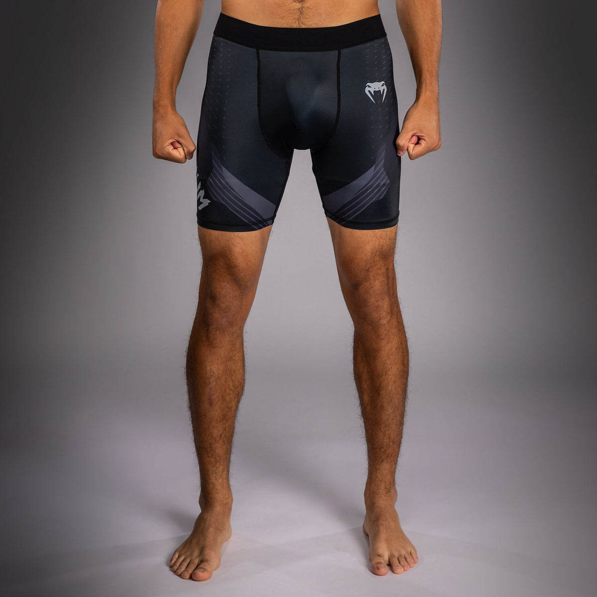 Venum No-Gi 6.0 Vale Tudo Shorts - Black/Grey  product-type_Compression shorts Venum