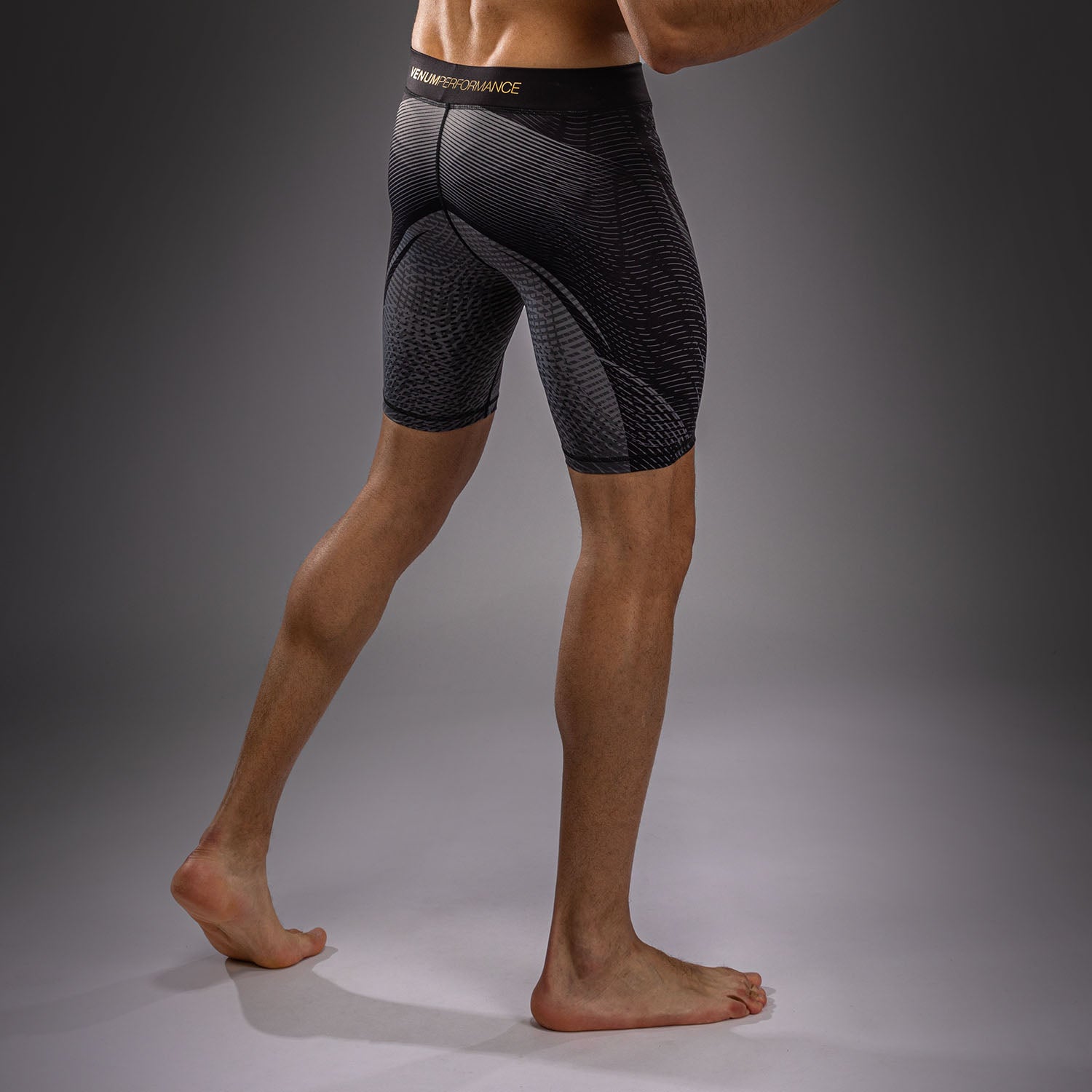 Venum Galactic 3.0 Vale Tudo Shorts - Black/Gold  product-type_Compression shorts Venum