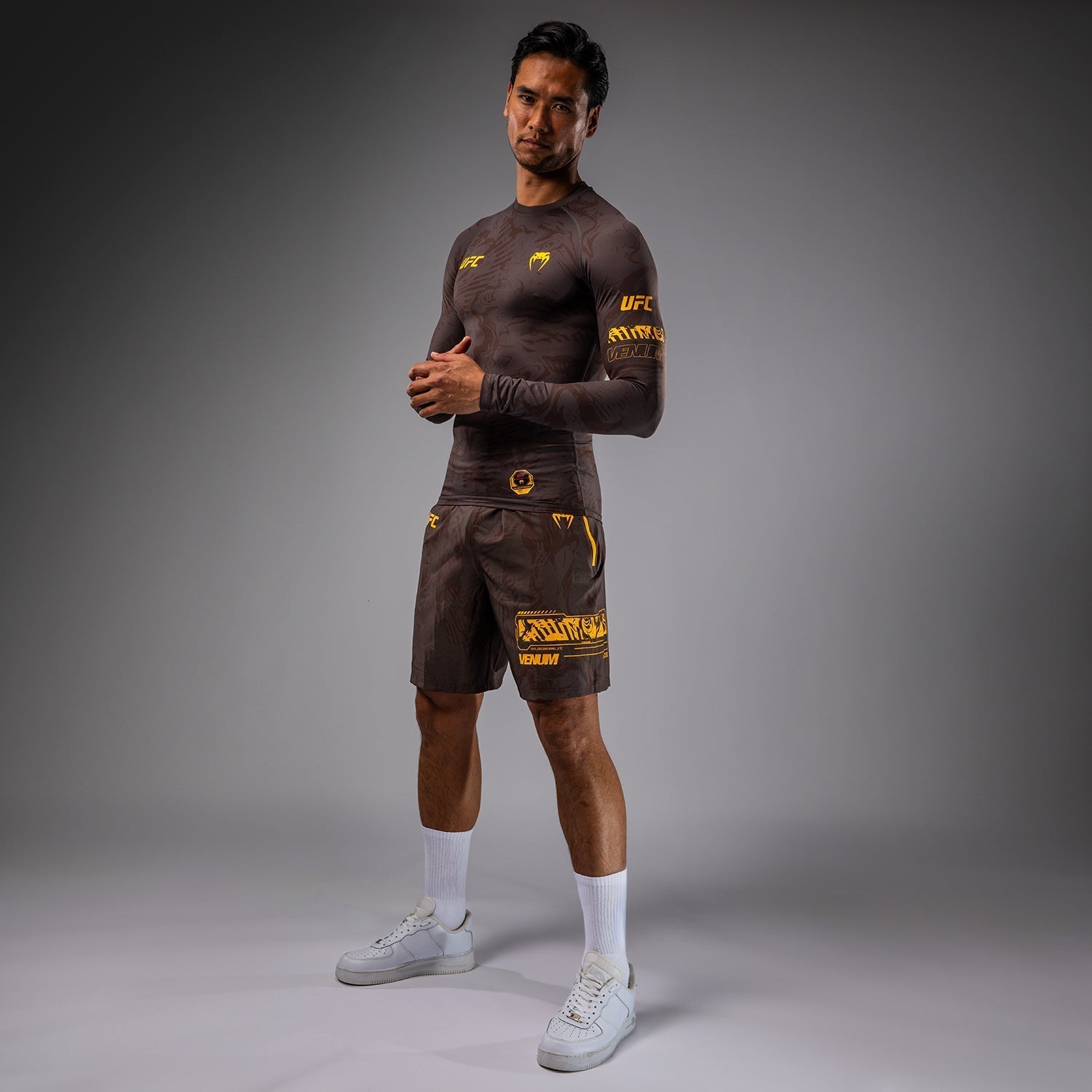UFC Fusion by Venum Fight Week Men's Performance Long Sleeve Rashguard