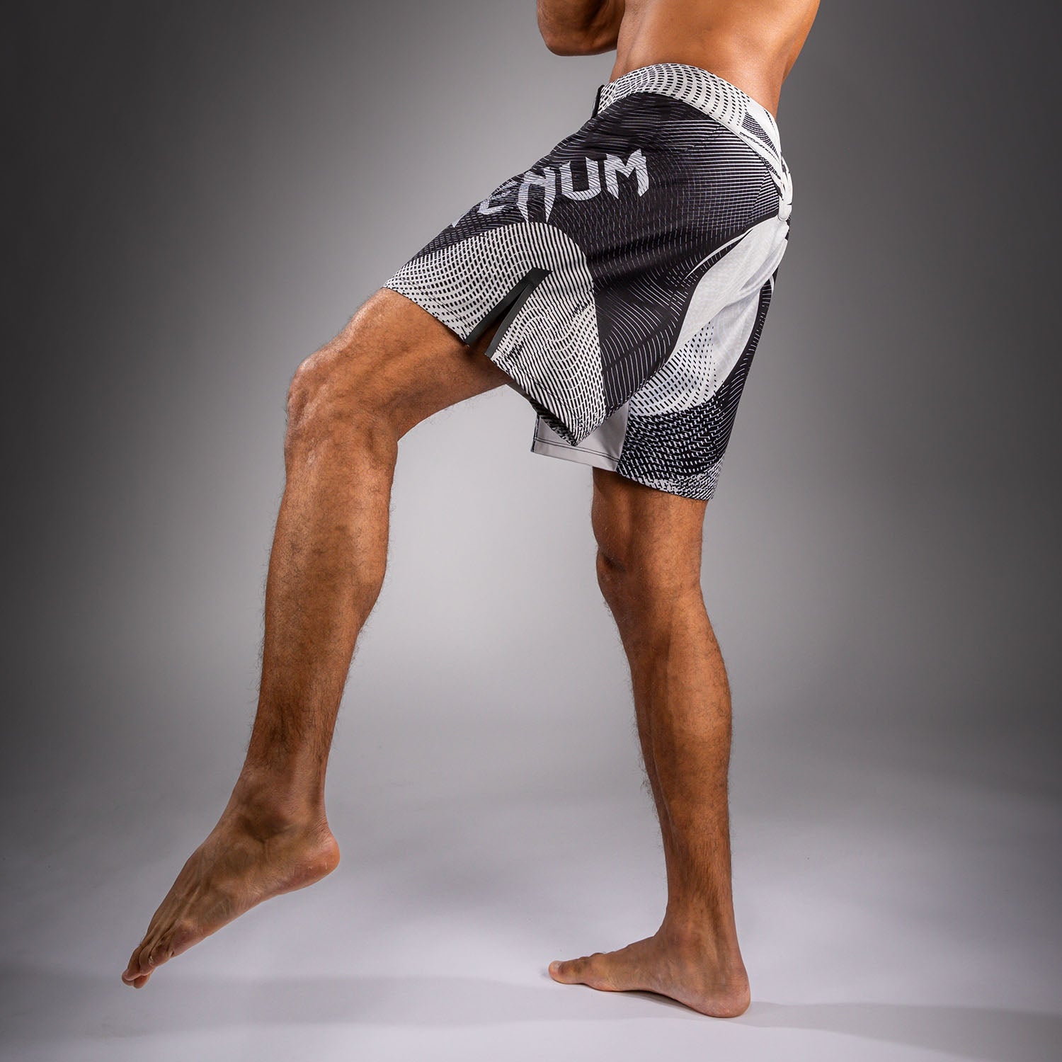 Venum Galactic 3.0 Fight Shorts - Off-White/Black  product-type_MMA Shorts Venum