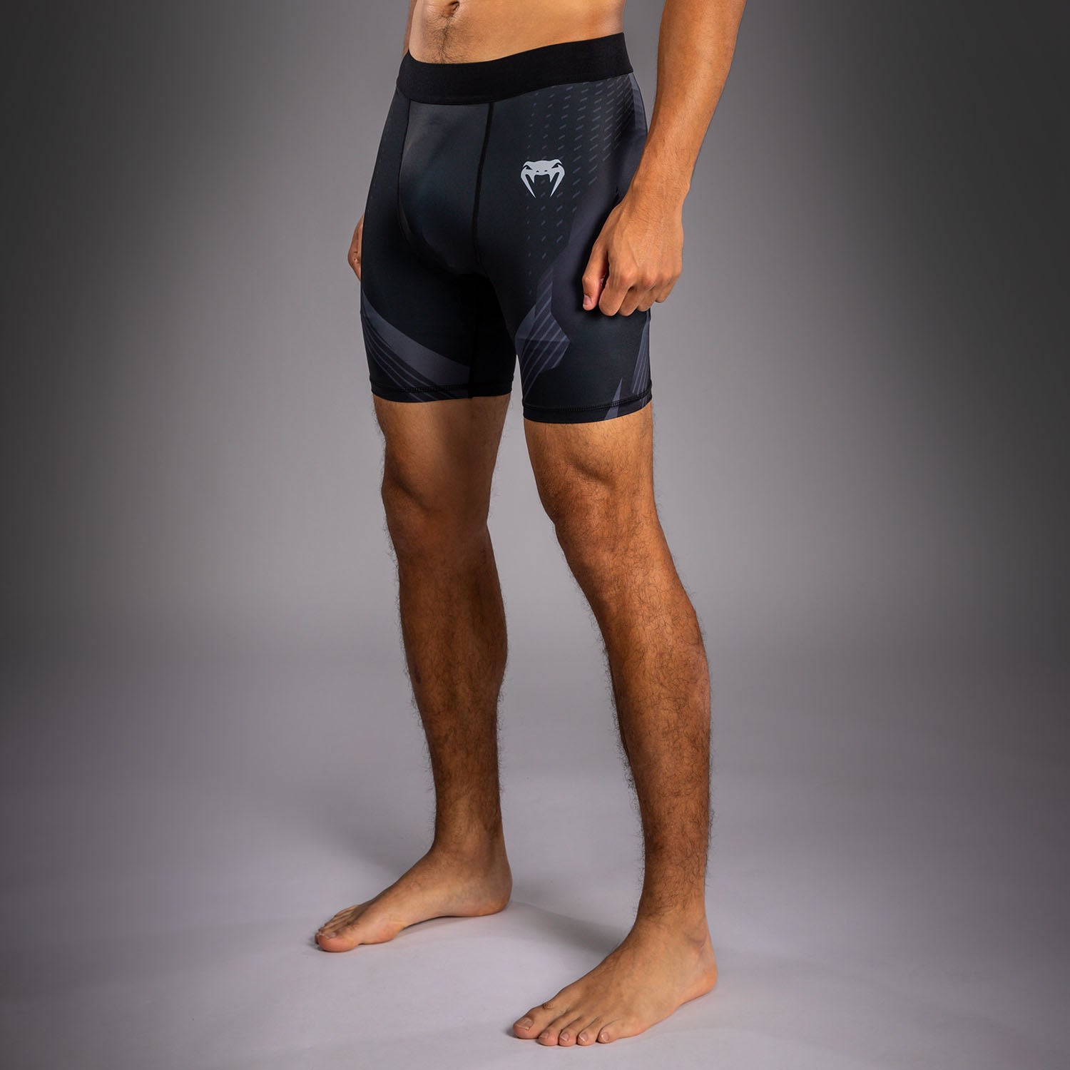 Venum No-Gi 6.0 Vale Tudo Shorts - Black/Grey  product-type_Compression shorts Venum