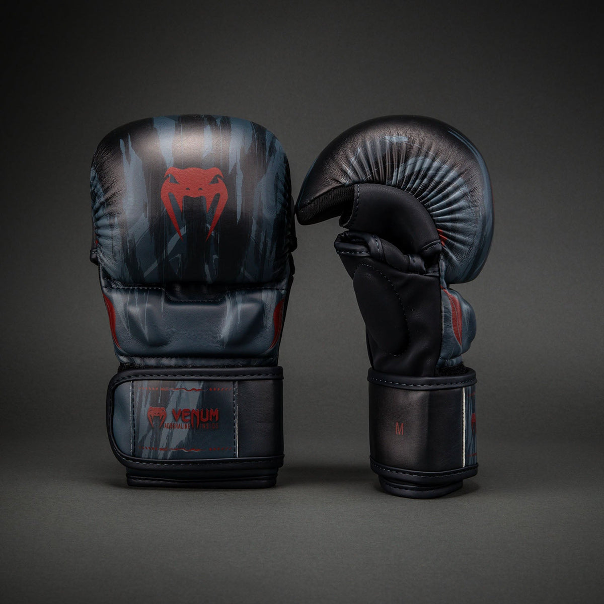 Venum Demon Sparring Gloves - Black/Grey  product-type_MMA Gloves Venum