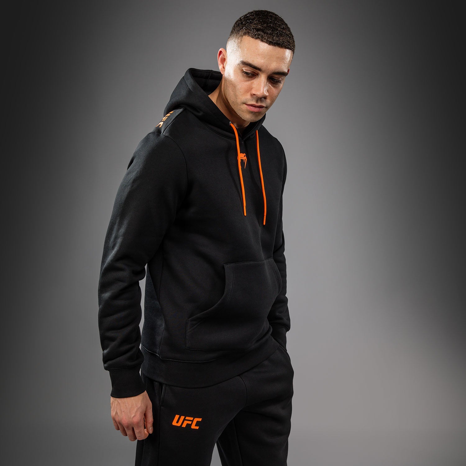 Men's UFC Zenith by Venum Black Authentic Fight Week Pullover Hoodie  product-type_Sweatshirts Venum