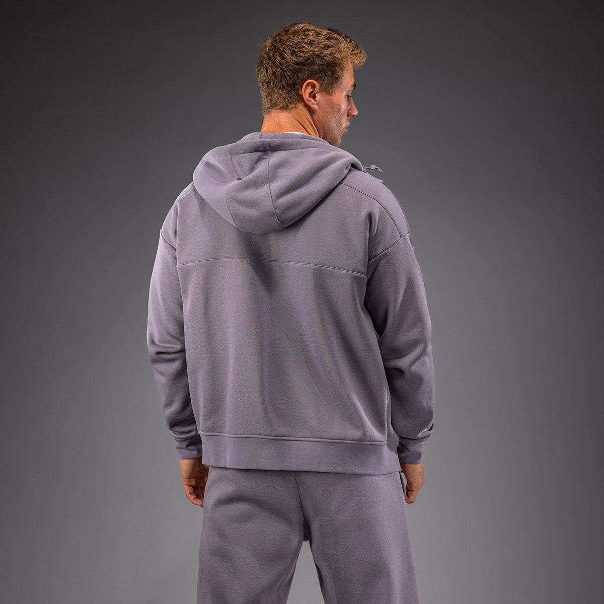 Venum Attack Fleece & Weave Track Jacket - Lavender Grey  product-type_Sweatshirts Venum