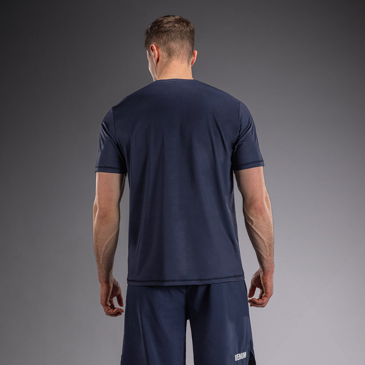 Venum Classic Dry Tech T-Shirt - Navy Blue/White  product-type_Dry Tech T-Shirts Venum