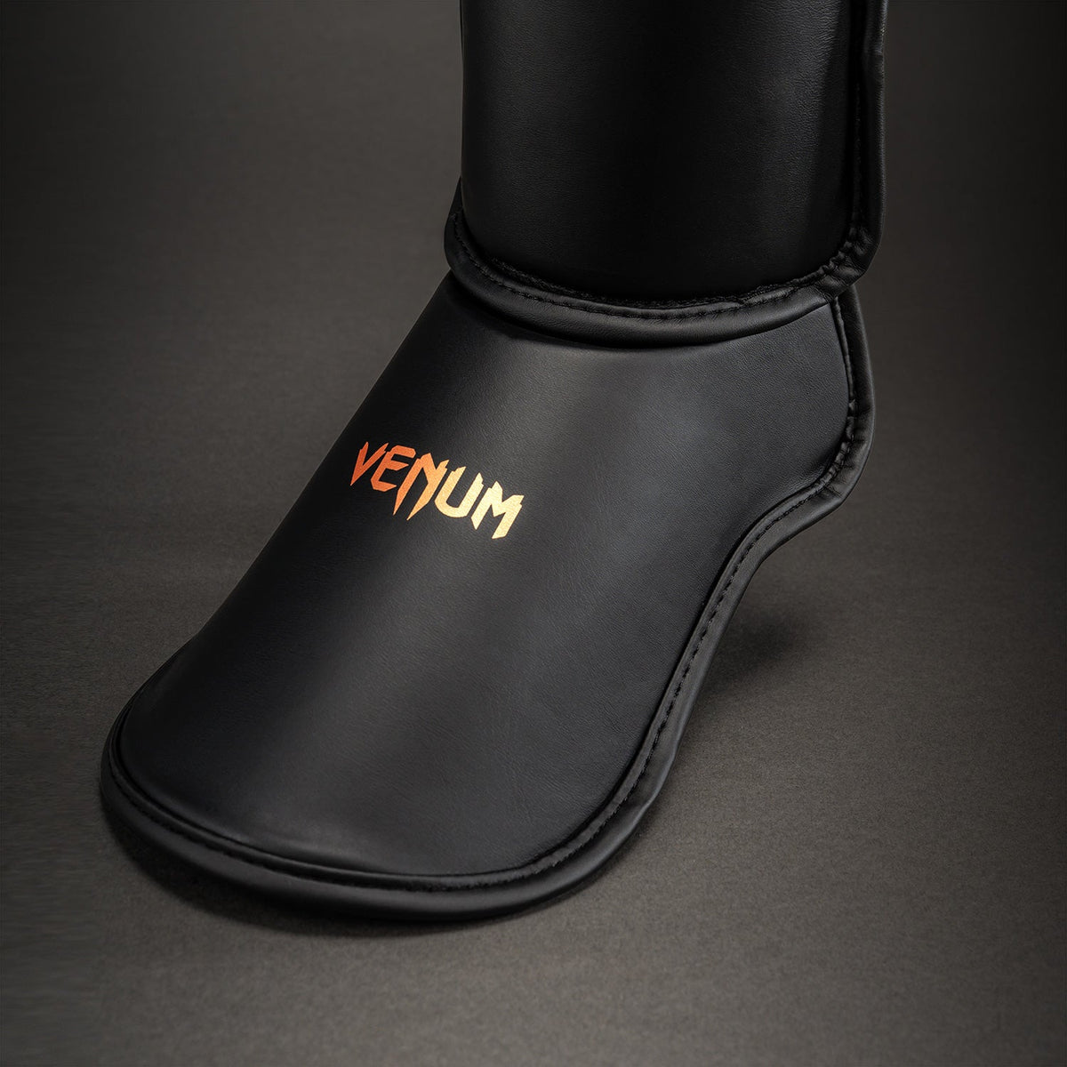 Venum Contender 1.5 Shin Guards - Black/Copper  product-type_Shin guards Venum