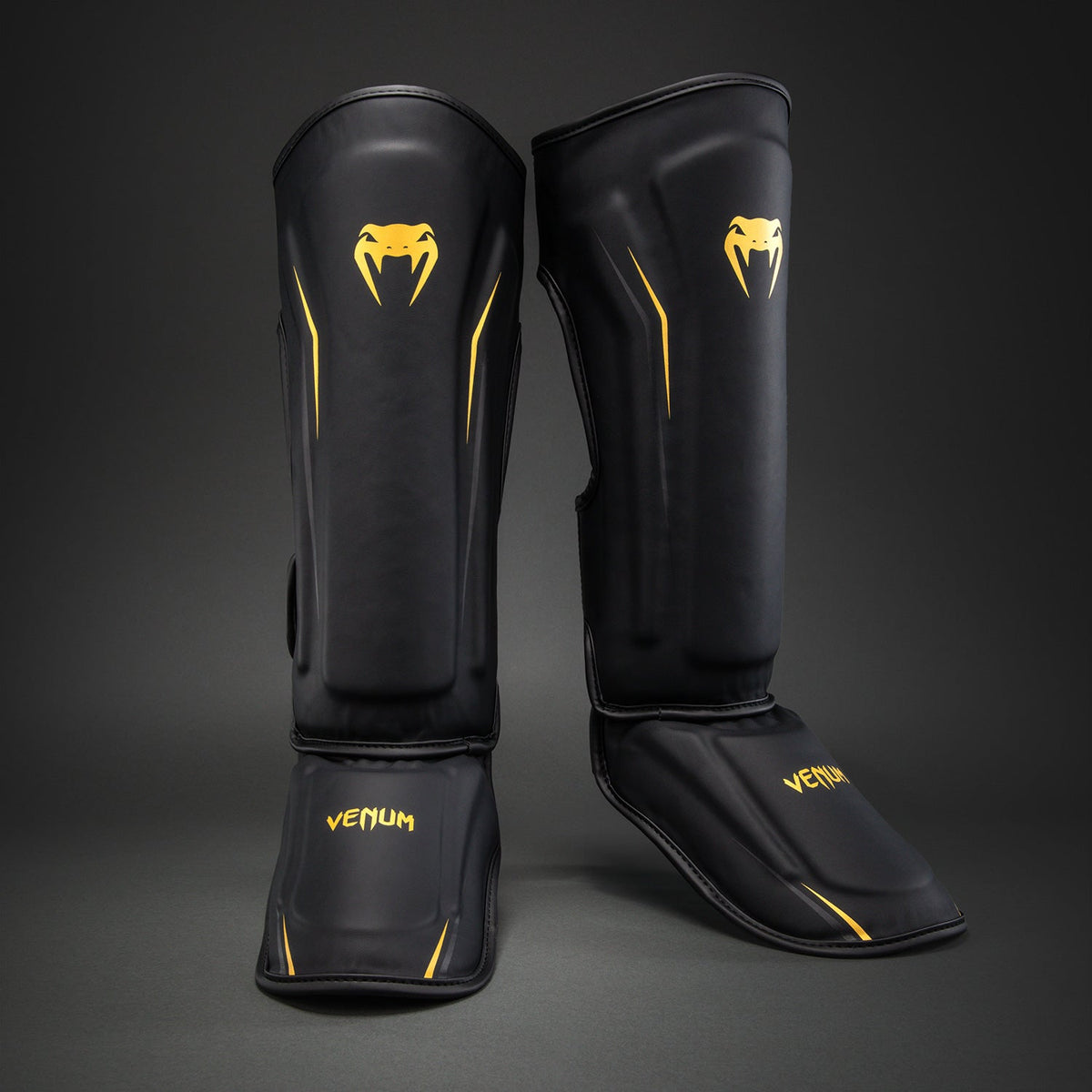 Venum G-Core Shin Guards - Black/Gold  product-type_Shin guards Venum