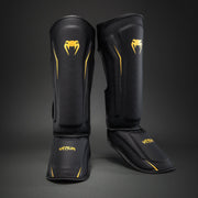 Venum G-Core Shin Guards - Black/Gold  product-type_Shin guards Venum