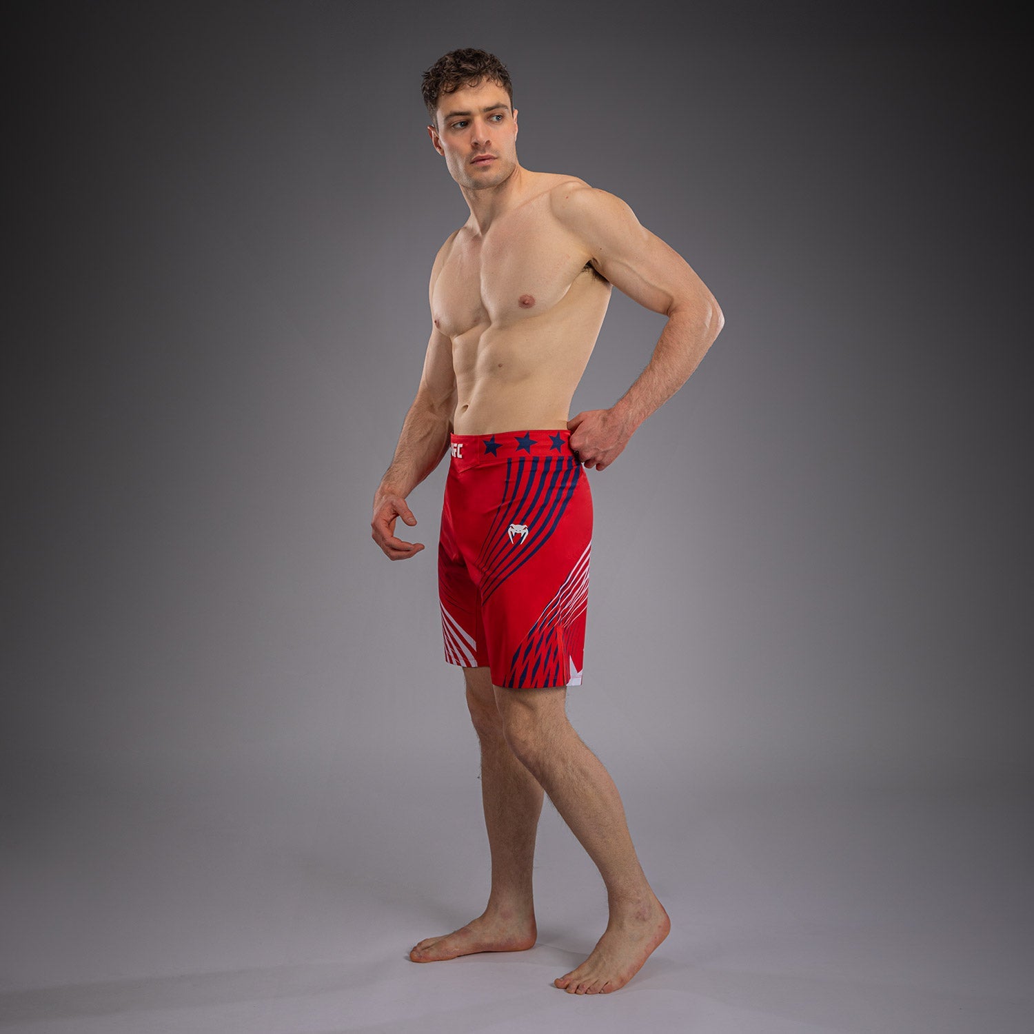 Men's UFC Freedom 250 by Venum Authentic Fight Night Short Fit Fight Short