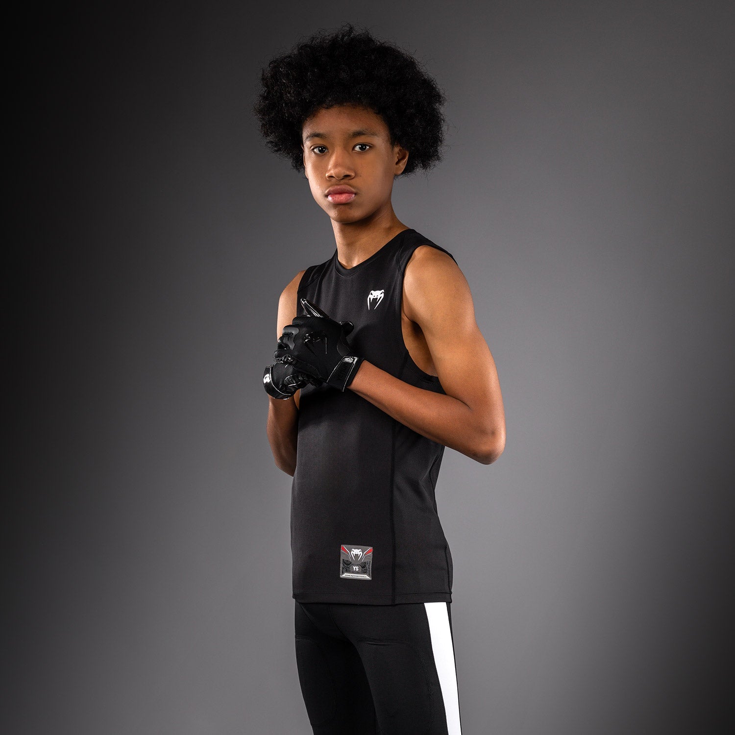 Venum Elite Kids Personalized Football Sleeveless Compression Jersey