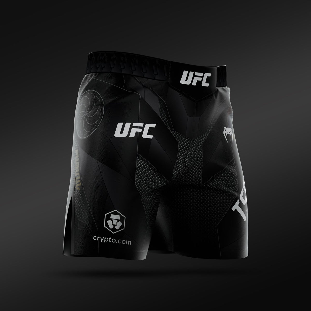 Men's UFC Adrenaline Unrivaled by Venum Black Arman Tsarukyan Short Fit Fight Short