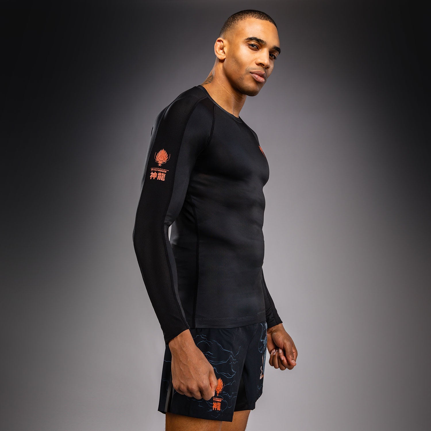 Venum Thunder Dragon Long Sleeve Rashguard