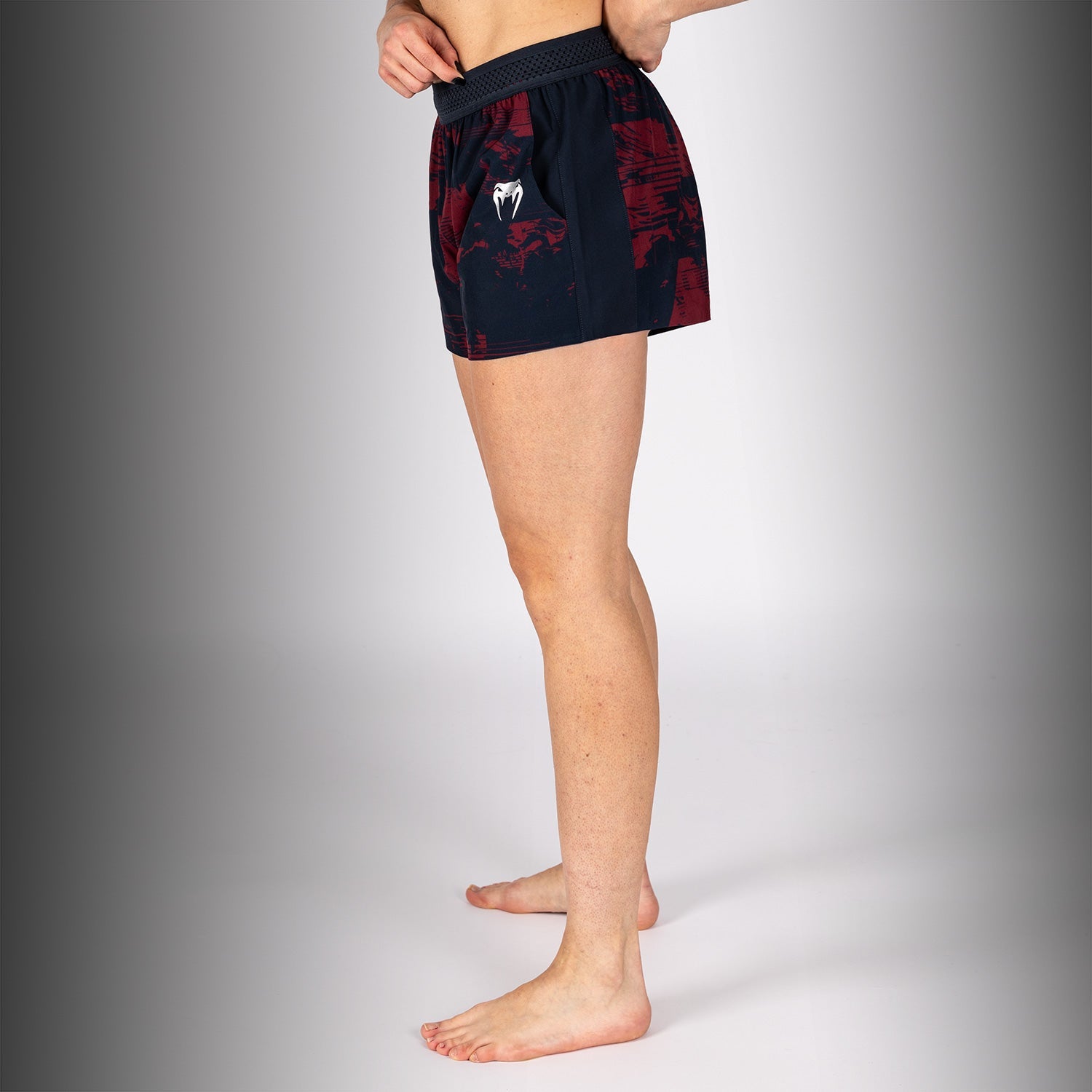 Women’s UFC Zenith by Venum Burgundy Authentic Fight Week Performance Short  product-type_Training shorts Venum