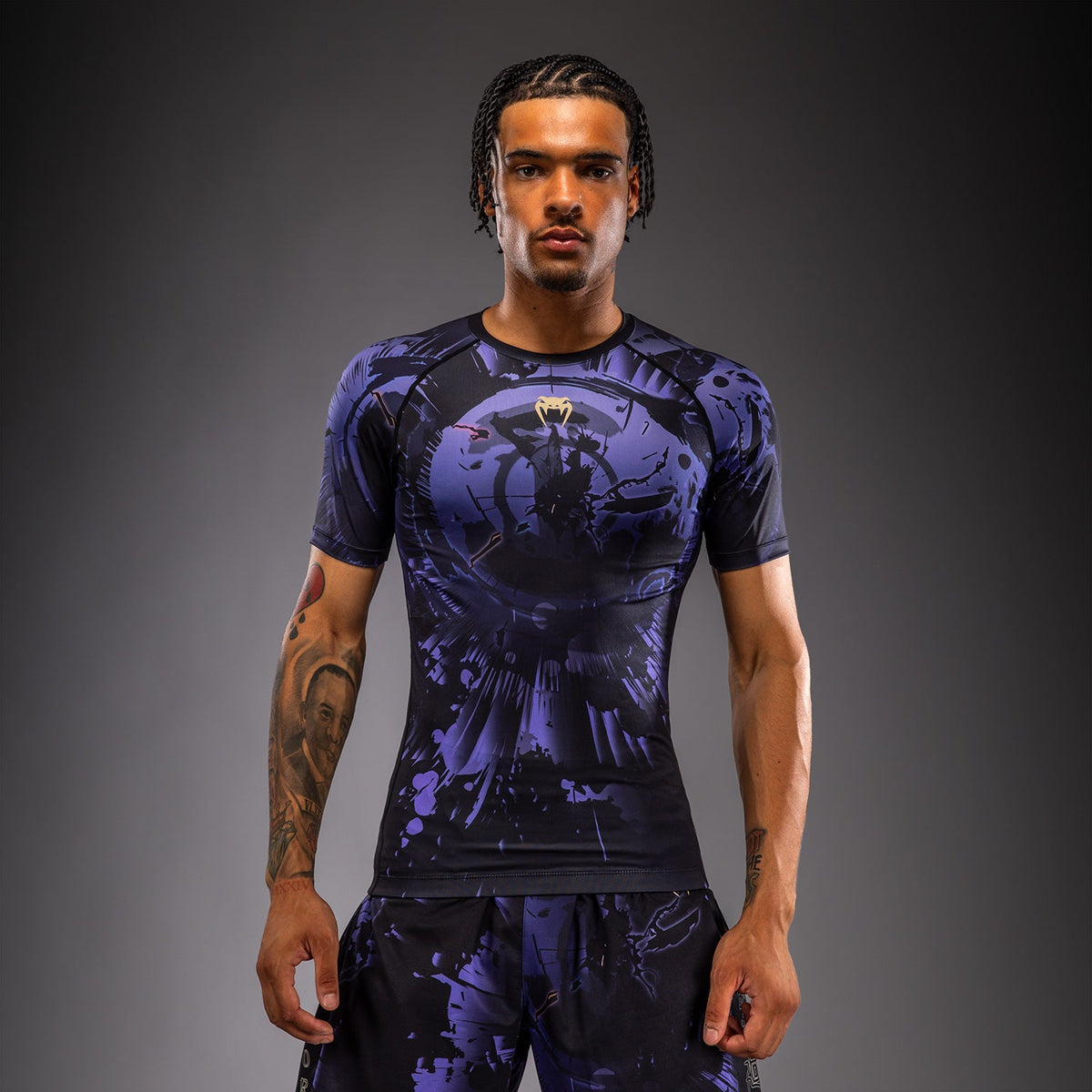 Jujutsu Kaisen x Venum  Short Sleeve Rashguard