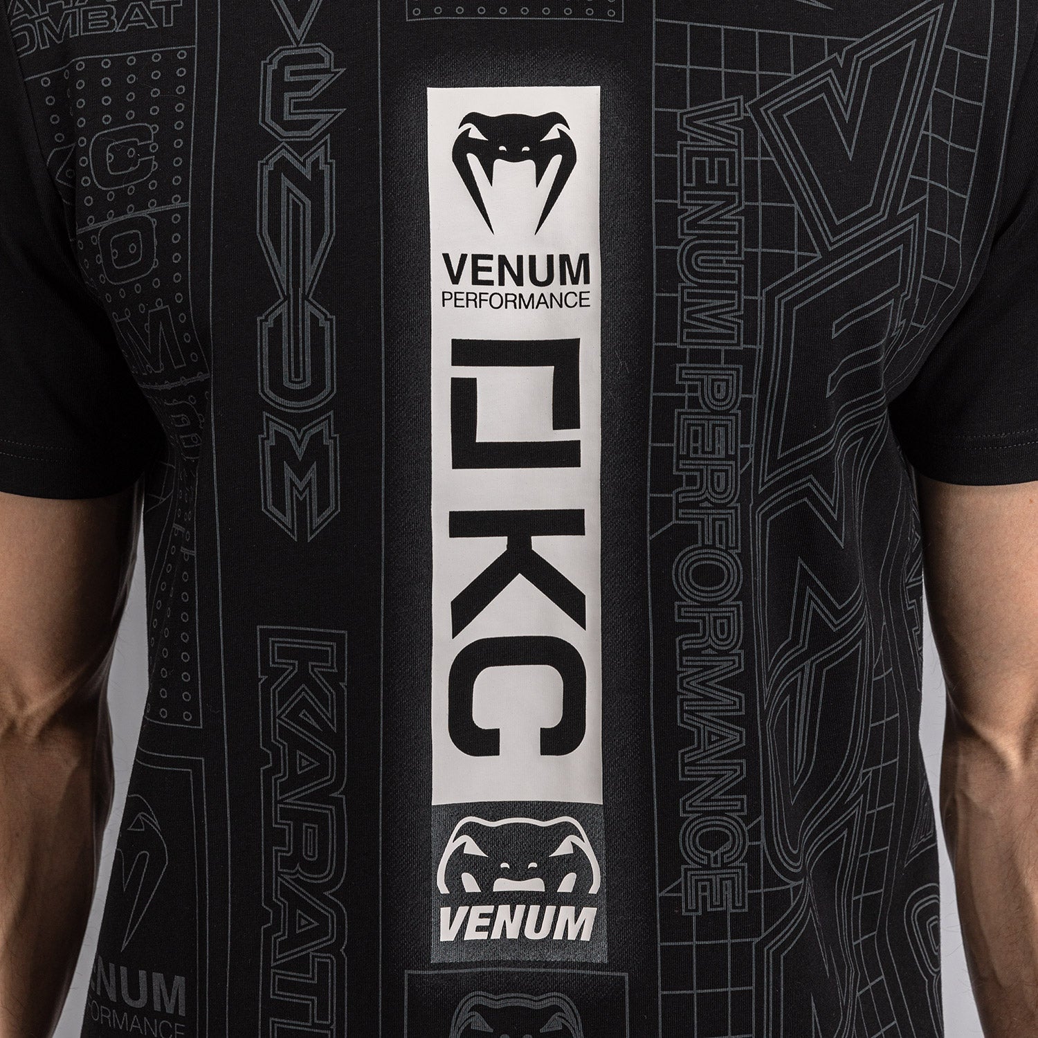 Karate Combat by Venum T-shirt - Black/Grey