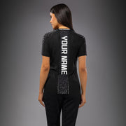Women's UFC Zenith by Venum Black Authentic Fight Night Walkout Jersey Personalized
