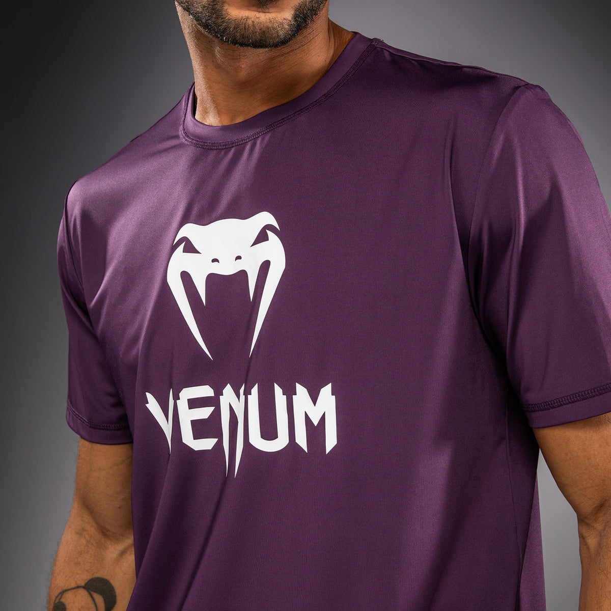 Venum Classic Dry Tech T-Shirt - Dark Purple  product-type_Dry Tech T-Shirts Venum