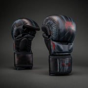 Venum Demon Sparring Gloves - Black/Grey  product-type_MMA Gloves Venum