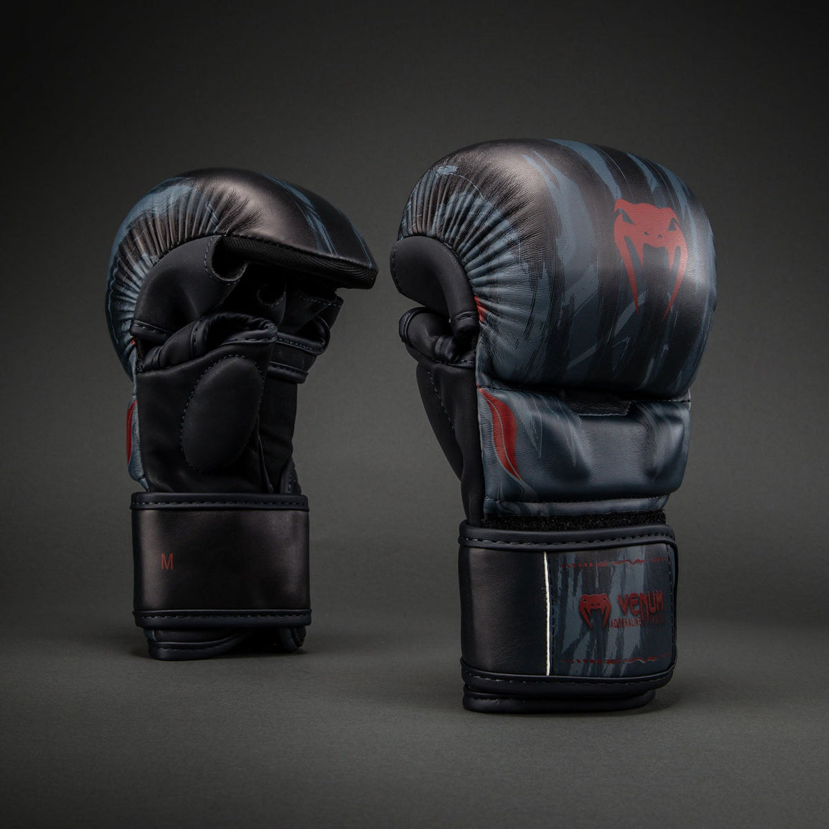 Venum Demon Sparring Gloves - Black/Grey  product-type_MMA Gloves Venum