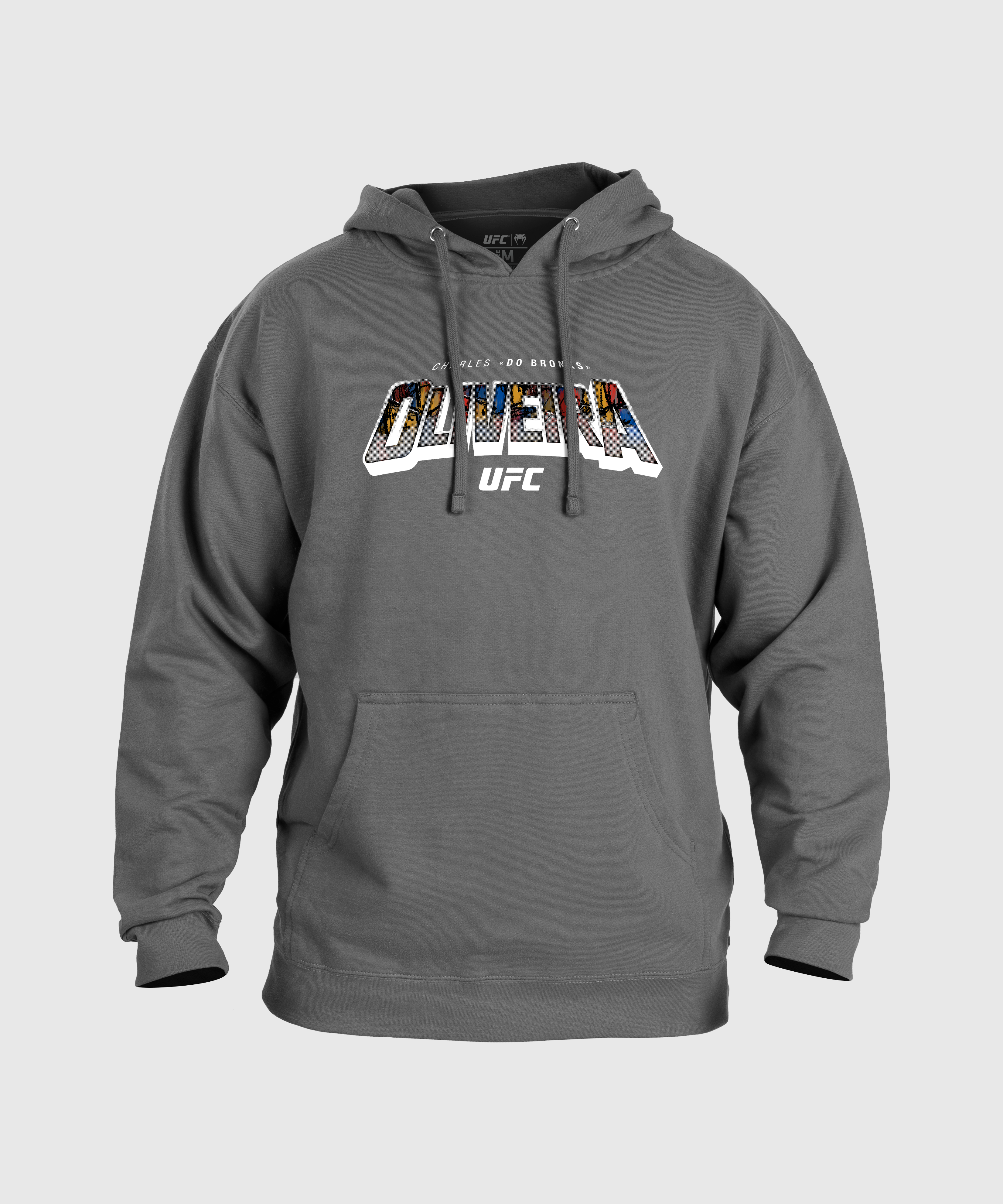 Men's UFC Unrivaled by Venum Heather Charles Oliveira Hoodie