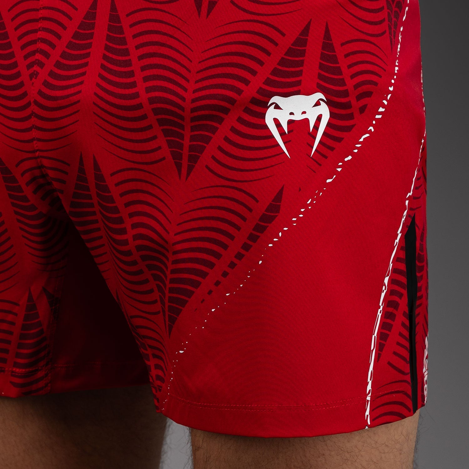 Men's UFC Zenith by Venum Red Authentic Fight Night Short Fit Fight Short Personalized