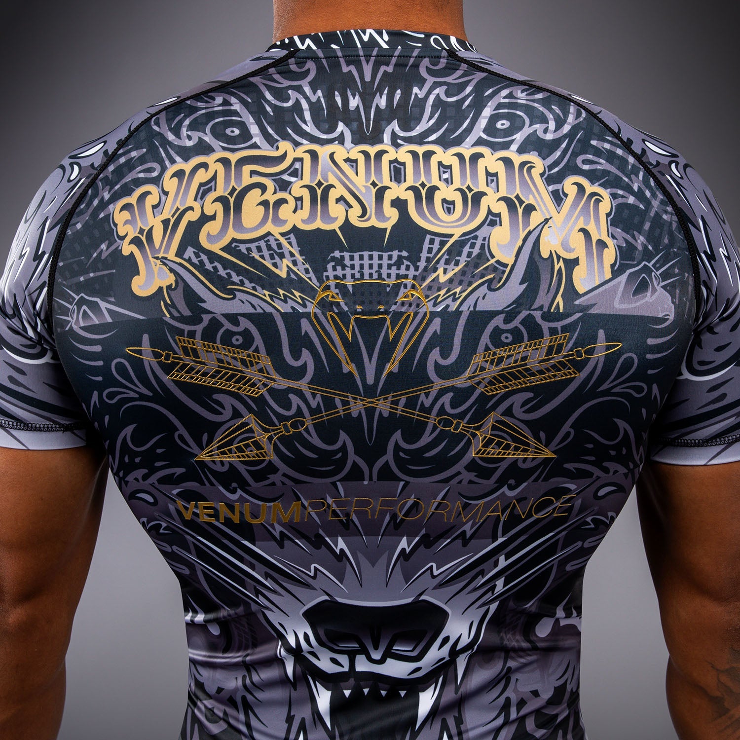 Venum Wolf Atak Short Sleeve Rashguard