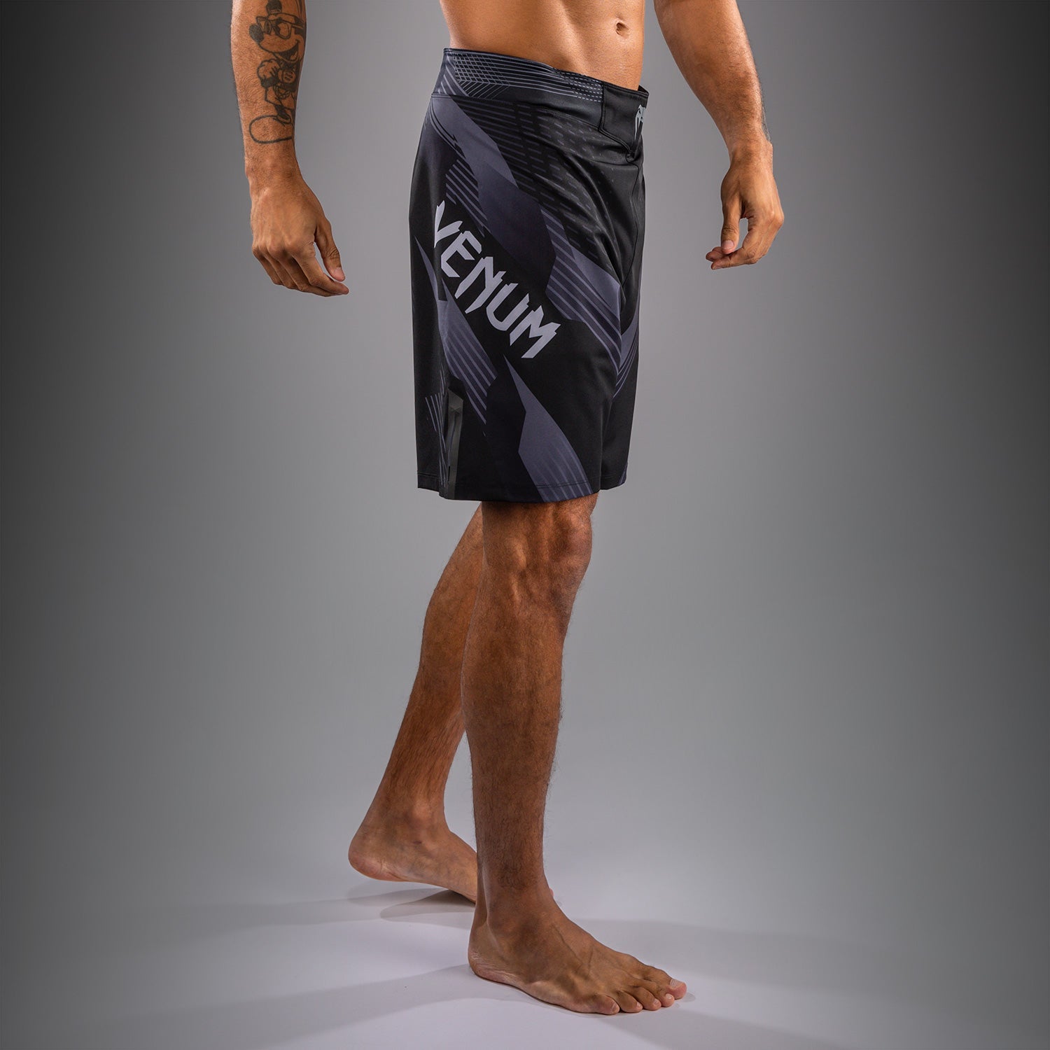 Venum No-Gi 6.0 Fight Shorts - Black/Grey  product-type_MMA Shorts Venum