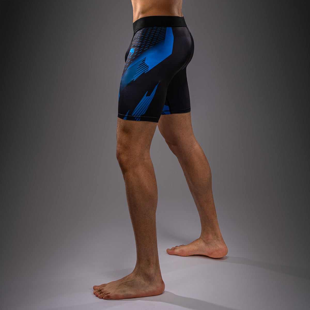 Venum No-Gi 6.0 Vale Tudo Shorts - Black/Blue  product-type_Compression shorts Venum
