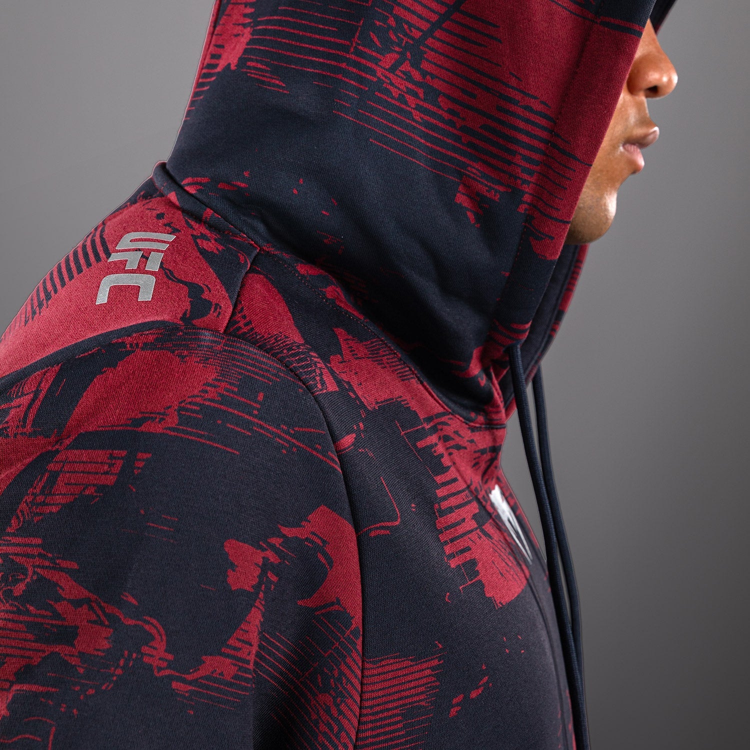 Men's UFC Zenith by Venum Burgundy Authentic Fight Week Pullover Hoodie  product-type_Sweatshirts Venum
