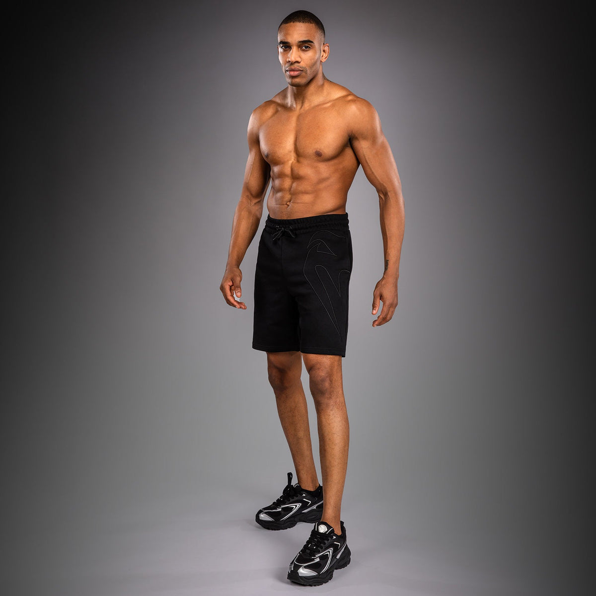 Venum Giant 3D Cotton Shorts - Black  product-type_Cotton Shorts Venum
