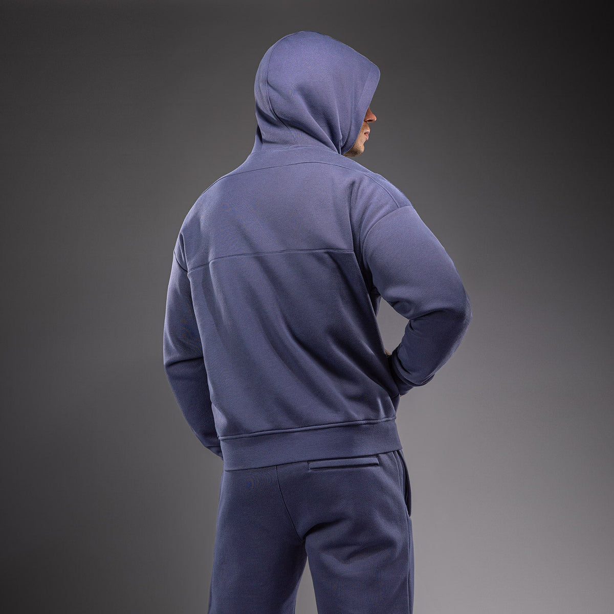 Venum Attack Fleece & Weave Track Jacket - Blue  product-type_Sweatshirts Venum