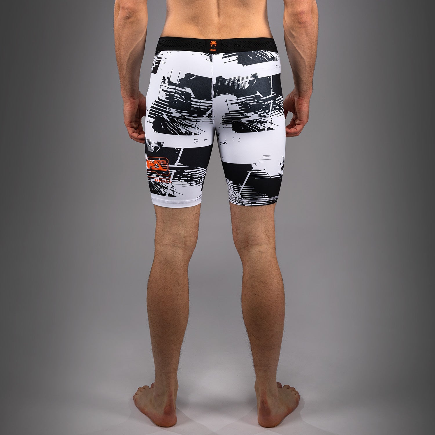 Men’s UFC Zenith by Venum White Authentic Fight Week Performance Vale Tudo Short  product-type_Compression shorts Venum