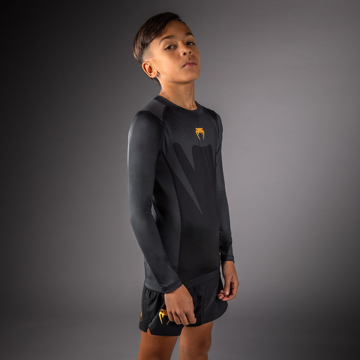 Venum Attack Kids Long Sleeve Rashguard