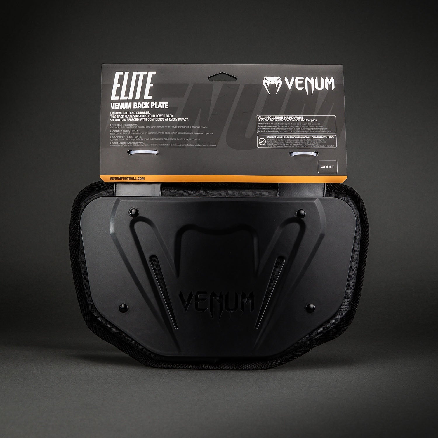 Venum Football Backplate