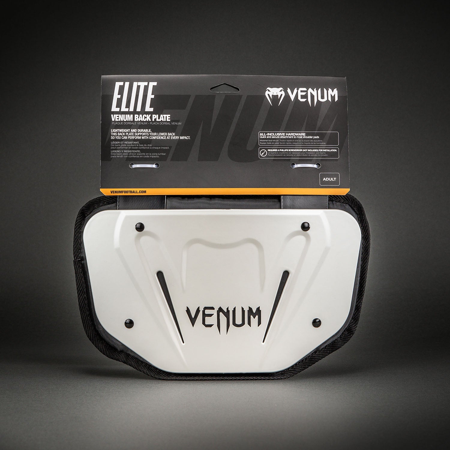Venum Football Backplate