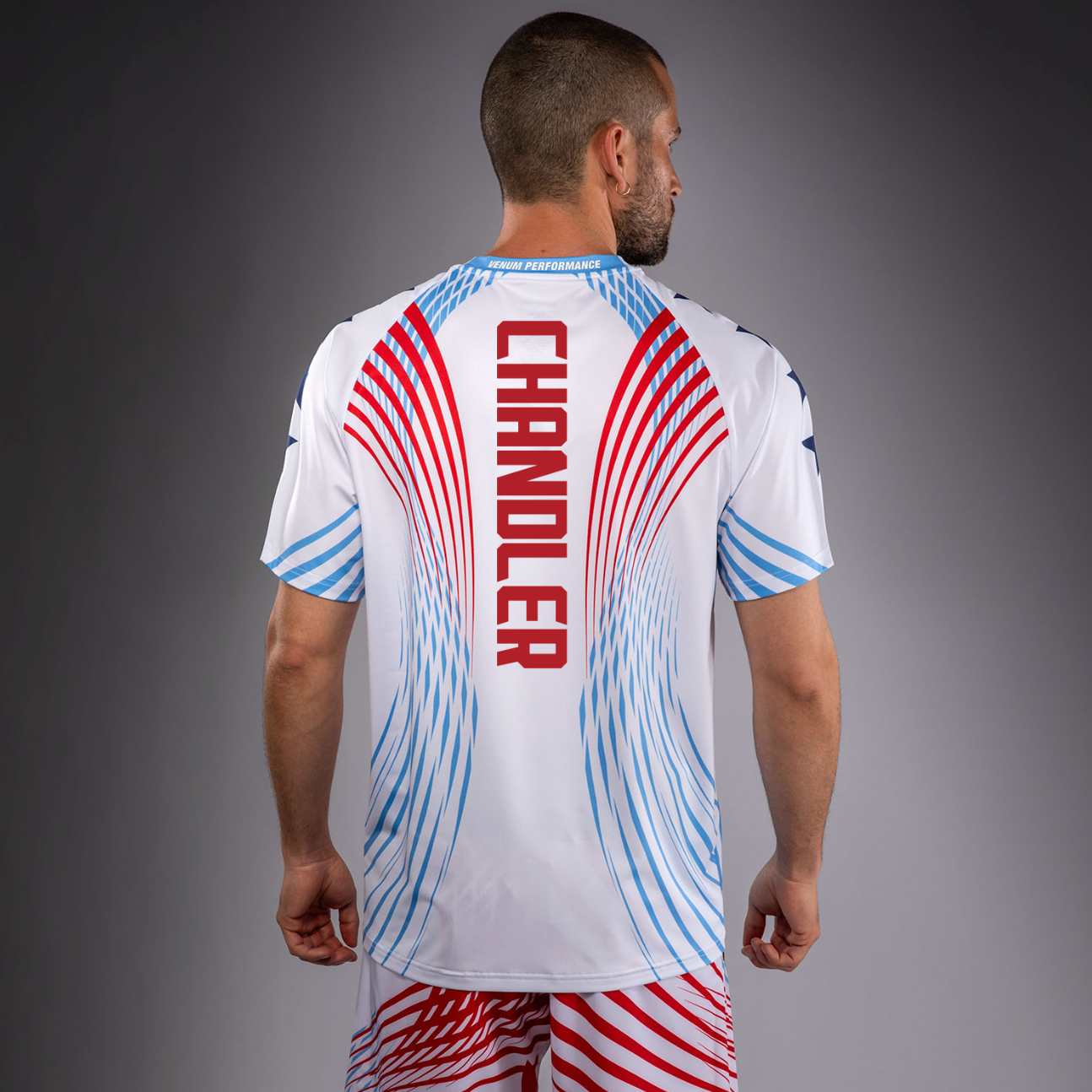 Men's UFC Freedom 250 by Venum White Authentic Fight Night Walkout Jersey - Fighter