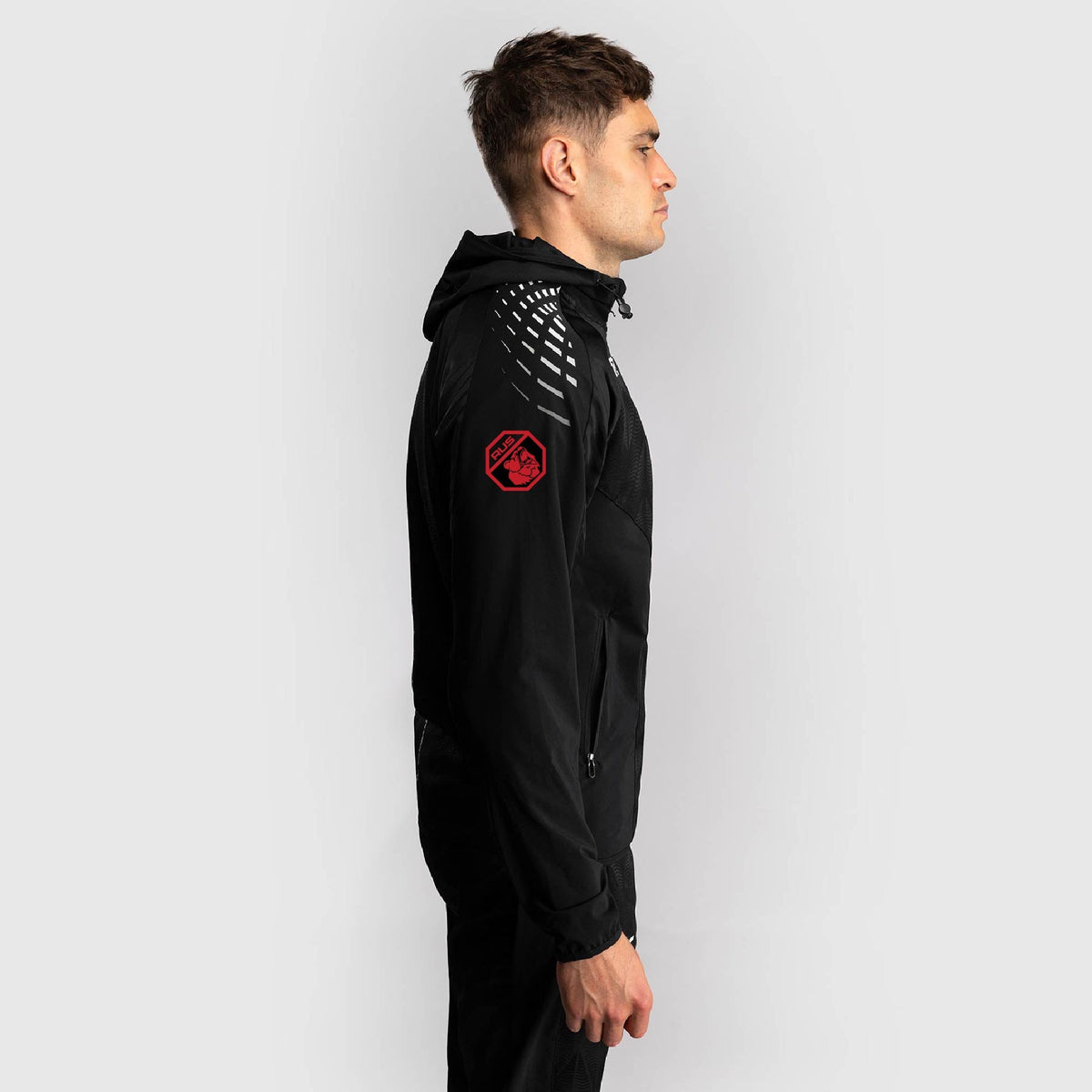 Men's UFC Zenith by Venum Champion Authentic Fight Night Walkout Hoodie Personalized - Makhachev
