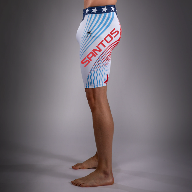 Men's UFC Freedom 250 by Venum White Authentic Fight Night Vale Tudo Short